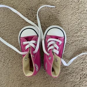 Pink converse